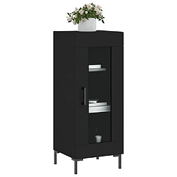 Avis Maison Chic Buffet,Meuble de Rangement,commode pour salon,Cuisine Noir 34,5x34x90 cm Bois d'ingénierie -MN42087