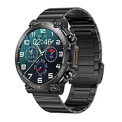 Yonis Montre Connectée 1.39' Suivi Santé Bluetooth Musique