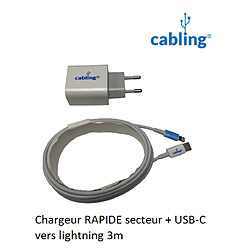 Chargeur secteur téléphone Cabling