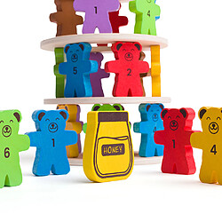 Bigjigs Toys Jeu de nounours culbutants pas cher