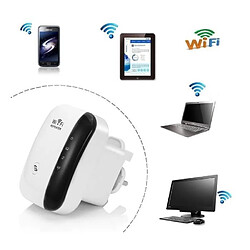 Yolistar Répéteur WiFi Booster - 300Mbps Extenseur sans Fil Amplificateur de Signal du Réseau