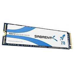 SABRENT Rocket Q Disque Dur SSD Interne 2To M.2 NVMe PCI Express x4 Bleu