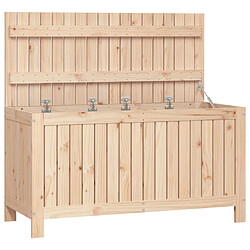 Helloshop26 Coffre boîte meuble de jardin rangement 115 x 49 x 60 cm bois massif de pin 02_0013001 