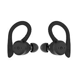 Acheter Casque stéréo oreilles libres Tie Studio TBE1018 19-90052 Bluetooth pour le sport intra-auriculaire noir 1 pc(s)