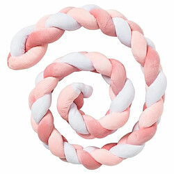 Avis Coussin Babycalin Rose Tressé (200 cm)