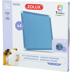 ZOLUX Extension pour cage modulable pour cochon d'inde Neolife park 1.10 m² Panneaux pleins.