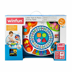 Centre d'activités Winfun Train & Piano 42 x 34 x 37,7 cm 2 Unités pas cher