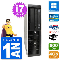 PC HP Compaq Pro 6300 SFF Intel i7-3770 RAM 4Go Disque Dur 500Go Windows 10 Wifi · Occasion 