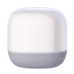 Yonis Enceinte Bluetooth V5.0 Légère Tactile Longue Autonomie Son Stéréo Enceinte Bluetooth Portable Légère Avec Batterie Longue Durée Et Son Stéréo Immersif Blanc YONIS