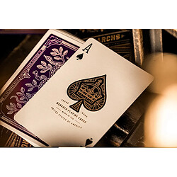 Acheter Universal 1 PCs Monarque Poker Poker Poker Monplas Deck Bike Collection Poker Jeux de cartes magiques Trucs magiques Accessoires Magicien | Jeux de cartes(Violet)