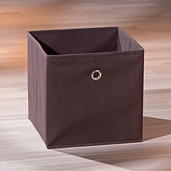 Paris Prix Boîte de Rangement Pliable Kase 32cm Marron