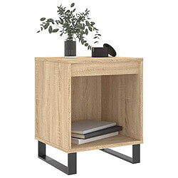 Avis Maison Chic Lot de 2 Tables de chevet - Tables de Nuit chêne sonoma 40x35x50 cm bois ingénierie