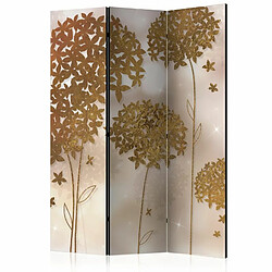 Paris Prix Paravent 3 Volets Golden Garden 135x172cm