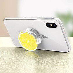 Acheter PopGrip Smartphone design citron Maintient Support Vidéo PopSockets