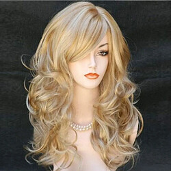 Acheter Perruque Blonde Longue Bouclée Cheveux Pour Partie Cosplay Réaliste