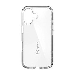 Speck Coque pour iPhone 16 Gemshell Antichocs et Antimicrobienne Transparent 