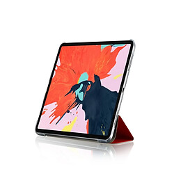 Avis Wewoo Housse Étui Coque en cuir magnétique à rabat horizontal soie Silk Texture pour iPad Pro12,9 pouces 2018avec support rabattable et fonction veille / réveil blanc