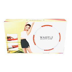 Sonstige Naria Waist 1.2 Beauty Line Cerceau Hula Hoop Taille réglable blanc / rouge