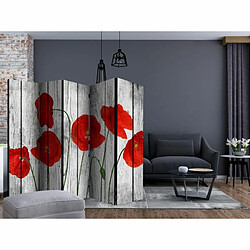 Paris Prix Paravent 5 Volets Tale of Red Poppies 172x225cm