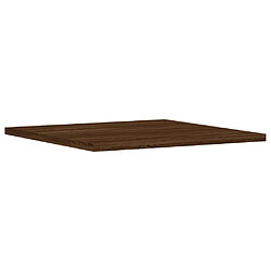 Avis vidaXL Étagères murales 4 pcs chêne marron 40x40x1,5cm bois ingénierie