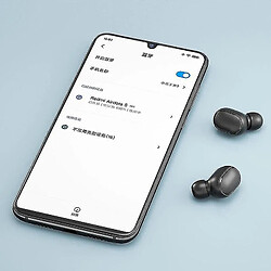 Universal Casque Bluetooth sans fil Contrôle vocal avec bouchon d'oreille microphone pour la réduction du bruit | Casque Bluetooth