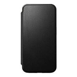 Acheter Nomad Étui Folio pour iPhone 15 Pro Magsafe avec Porte-cartes en Cuir Moderne Noir