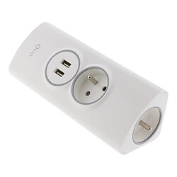 Avis Multiprise d'angle 2P 16A + 2 USB à câbler - Otio