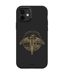 RhinoShield Coque Compatible avec [iPhone 12 / 12 Pro] SolidSuit - Coque Fine Licence Officielle Harry Potter avec Technologie Absorption des Chocs - Noir - Order Of The Phoenix 