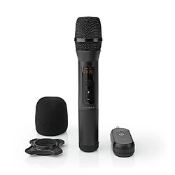 Acheter Alpexe Microphone Sans Fil | 20 Canaux | 1 Microphone | 10 heures d'autonomie | Récepteur | Noir