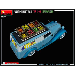 Mini Art Maquette Voiture Maquette Camion Fruit Delivery Van Typ 170v Lieferwagen pas cher