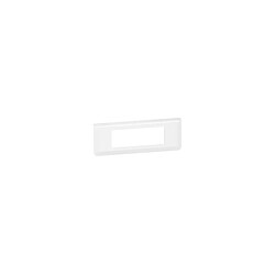 enjoliveur - 6 modules - blanc - legrand mosaic 078816l