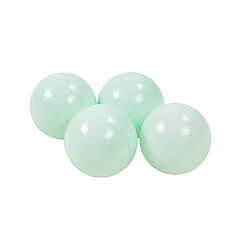 MeowBaby Jeu de Balles en Plastique, 50 Balles: Menthe 