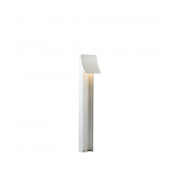 Luminaire Center Borne de jardin BEND en Métal et Blanc Matériau : Métal Coloris : Blanc Hauteur en Cm : 101,5 Largeur en CM : 18 Poids en Kilos : 12,1 Variateur : Oui Voltage : 230 Type d'ampoule : LED Puiss