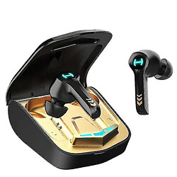 Universal 4 Véritables bouchons d'oreilles stéréo sans fil TWS Bluetooth 5.0 casque IPX5 étanche CVC 8.0 bruit 