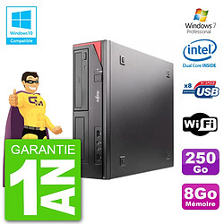 PC Fujitsu Esprimo E520 DT G3220 RAM 8Go Disque 250Go Graveur DVD Wifi W7 · Occasion 