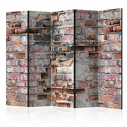 Paris Prix Paravent 5 Volets Old Wall 172x225cm