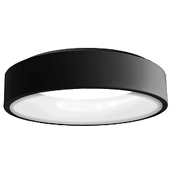 Rond plafonnier applique LED 42W CCT 3000K 4000K lumière cuisine salon bureau magasin 60cm 230V NOIR SCULPTORIS 600 rond plafonnier applique LED 42W CCT 3000K 4000K lumière cuisine salon bureau magasin 60cm 230V NOIR