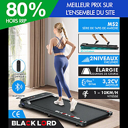 BLACK LORD Tapis de Course/Marche Électrique Maison Bureau Gymnase Fitness MS2