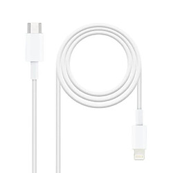 ? Câble USB Type C/M Vers Lightning/M - 2M Blanc 