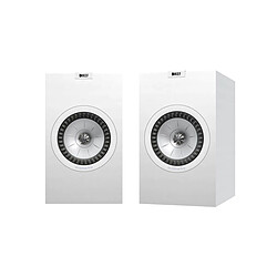 KEF Q350 Blanc - Enceintes Bibliothèques (la paire) 