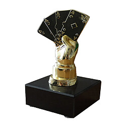 Avis Alloy Poker Finger Trophy Award Award pour le jeu de tournoi de casino doré