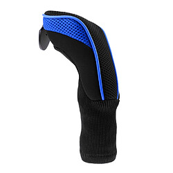 maille long cou club de golf tête de sauvetage couvre golf hybride ut couvre-chef bleu