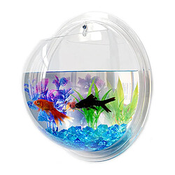 Universal Cuve à poissons acrylique murale accrylique accru aquarium aquarium décoration maison (diamètre 25 cm) | 