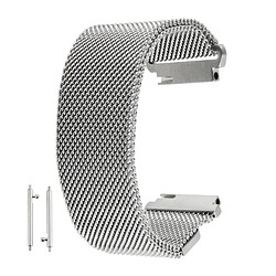 Wewoo Bracelet pour Huawei Montre 18mm Magnétique Milanese Boucle En Acier Inoxydable Aimant Fermeture Serrure