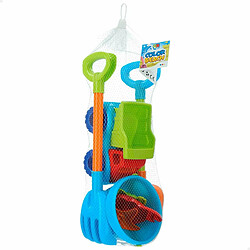 Color Baby Set de jouets de plage Colorbaby 18 cm Camion 7 Pièces