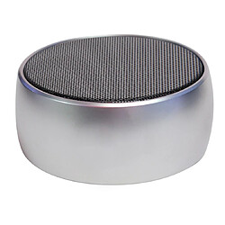 Yonis Enceinte Bluetooth PortableAvec Micro Et Subwoofer Supporte Carte TF Et AUX Enceinte Bluetooth Portable3.2W Avec Micro Intégré Pour Appels Mains-Libres Argent YONIS