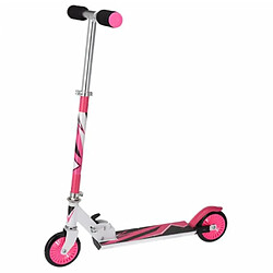 Avis XQ Max Trottinette pliable avec frein à pied Rose et blanc