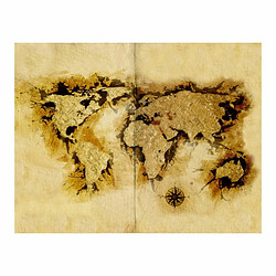 Paris Prix Papier Peint Gold Diggers' Map of the World 154 x 200 cm