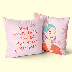 Happy Friday Housse de coussin HappyFriday Aware Wink Multicouleur 50 x 50 cm 2 Pièces