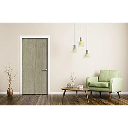 Cpm Sticker pour porte d'intérieur imitation Bois - L. 83 x l. 204 cm - Chêne clair